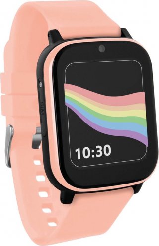 One2track Connect NEXT roze | GPS horloge voor kinderen | Bekijk de locatie van je kind. Stel veilige zones in. En videobellen met de leukste smartwatch voor kinderen