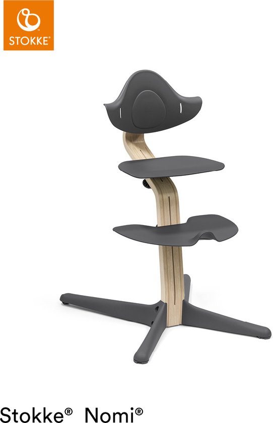Stokke® Nomi® Kinderstoel - Beech Natural - Anthracite