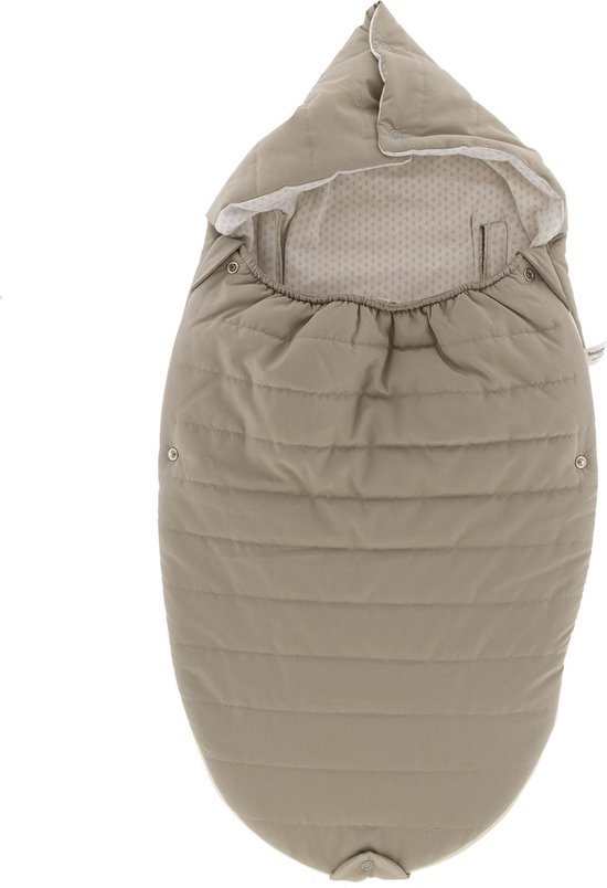 Snoozebaby organic voetenzak Stone Beige