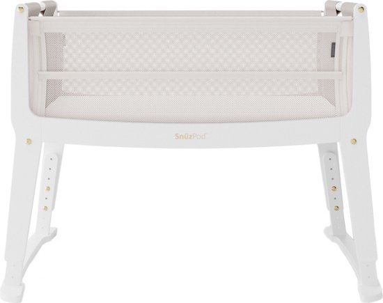 Snuz Bedside Crib SnuzPod Studio Paris White