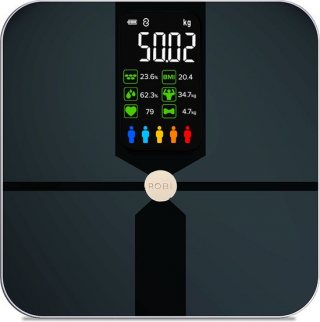 Robi S9 Personenweegschaal met Lichaamsanalyse - Zwart