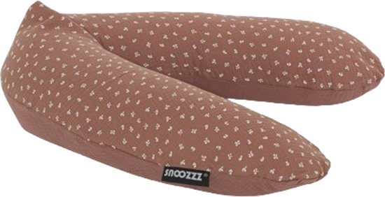 Snoozzz Zwangerschapskussen Zijslaapkussen Lichaamskussen - 185 cm - microparel vulling- luxe draagtas - wasbare hoes - Babette