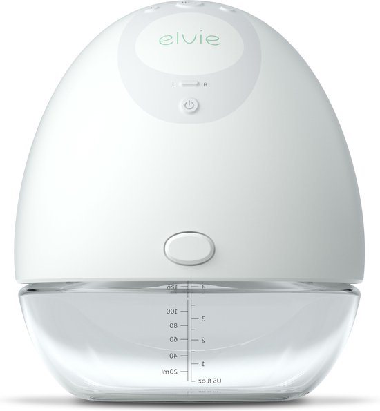 Elvie Pump  Enkele Elektrische Borstkolf - Draagbaar - Hands-free - Geluidsloos - Incl. 2 flessen