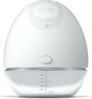 Elvie Pump  Enkele Elektrische Borstkolf - Draagbaar - Hands-free - Geluidsloos - Incl. 2 flessen