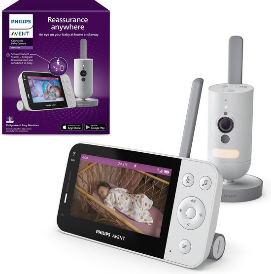 Philips Avent Connected SCD923/26 Beeldbabyfoon - Babyfoon met camera en app