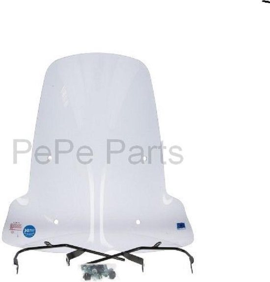 Windscherm Hoog voor Sym Orbit 3 Smoke (Made in EU)