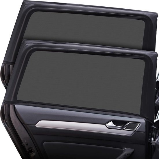 Zonnewering voor auto‘s, voor kinderen, uv-bescherming, naadloze zonnewering, 2 stuks, M