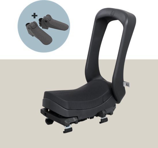 Urban Iki Junior fietszitje - zwart/zwart