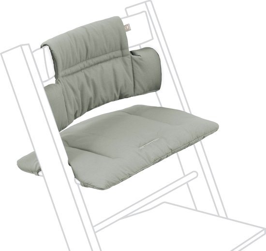 Tripp Trapp Klassiek kussen, Glacier Green - Combineer met de Tripp Trapp-stoel voor ondersteuning en comfort - Machinewasbaar - Past op alle Tripp Trapp-stoelen