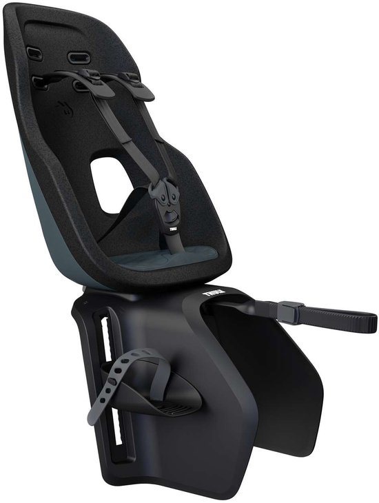 Thule Yepp Nexxt 2 Maxi – fietsstoeltje - achterzitje - Bagagedrager montage - Dark slate