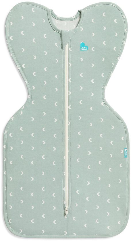 Love to Dream™ Babyslaapzak Swaddle Up™ - Inbakeren - Baby 0-3 maanden - 3.5-6 kg - All season - Olive Moon