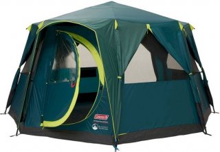 Coleman Octagon Blackout familietent - tent 8 persoons - verduisterende tent - groen
