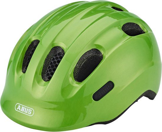 ABUS Junior Helm Smiley 2.0 Sparkling Green