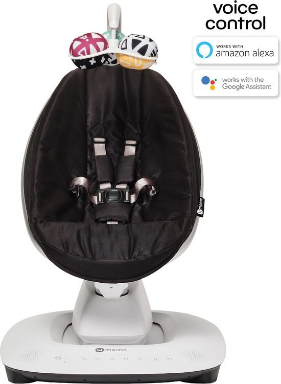 4Moms Schommelstoel MamaRoo 5 Classic Black