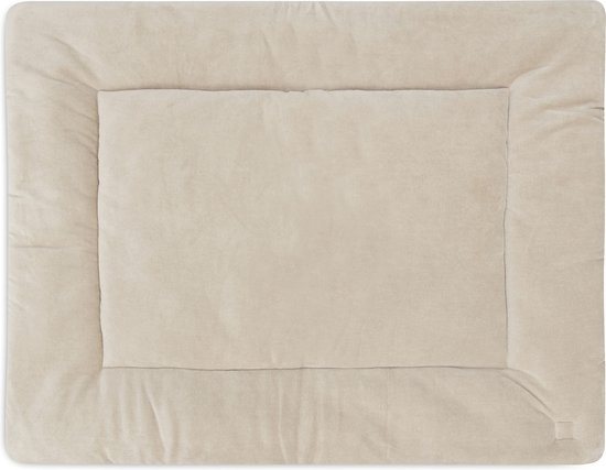 Jollein - Boxkleed 75x95cm - Speelkleed Baby - Soft Waves - Nougat