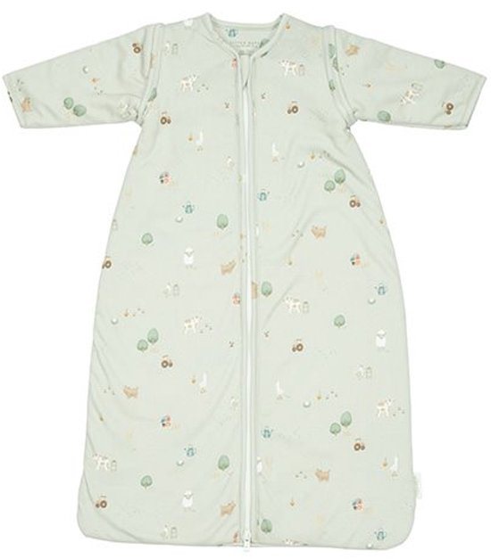 Slaapzak winter 110 cm - Groen - Maat 110 cm - Little Farm
