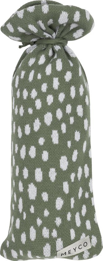 Meyco Baby Cheetah kruikenzak - forest green