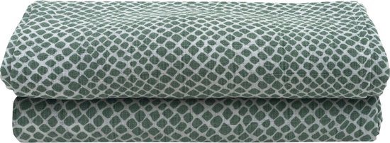 Jollein Hydrofiel Multidoek Snake 115x115cm - Ash Green - 2 Stuks
