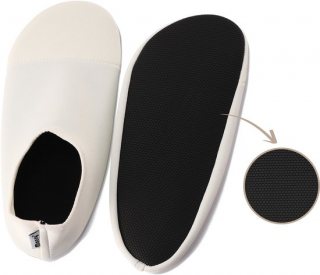 Maesy Antislip Schoentjes - Waterschoenen Kind - UV-bescherming - Anti Slip - Stop Uitglijden - Maat 24-26 - Ecru