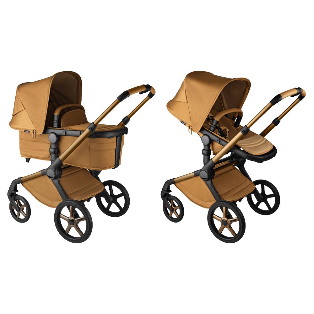 Bugaboo Fox 5 Noir Limited Edition Amber Glow
