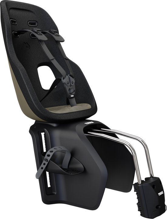 Thule Yepp Nexxt 2 Maxi – fietsstoeltje - achterzitje - Frame montage - Deep Khaki