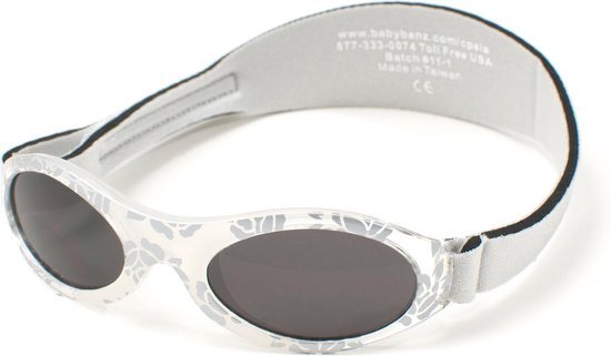 Banz - UV-beschermende zonnebril voor kinderen van 2-5 jaar - Zilver blad