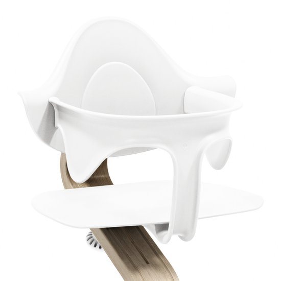 Stokke Nomi Babyset, Wit - Biedt zij- en rugsteun als je baby leert zitten - Past bij alle Nomi-stoelen