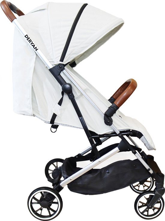 Deryan Rolo Luxe Lichtgewicht Buggy - Creme