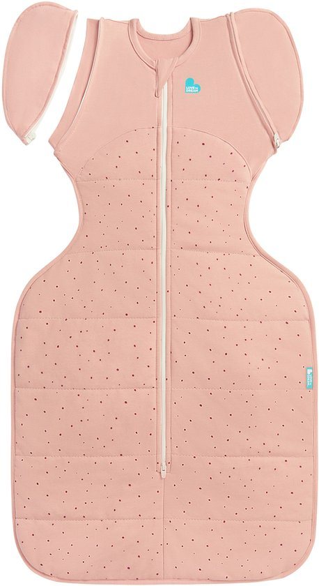 Love to Dream™ Babyslaapzak Swaddle Up™ - Inbakeren afbouwen - Baby 3-6 maanden - 6-8.5 kg - Winter - Rose