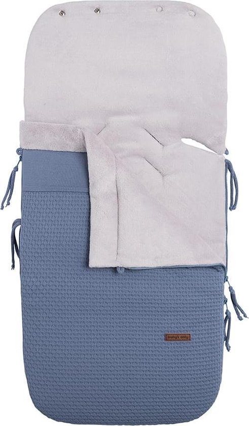 Baby's Only Voetenzak autostoel 0+ Cloud - Indigo - Geschikt voor drie- en vijfpuntsgordel