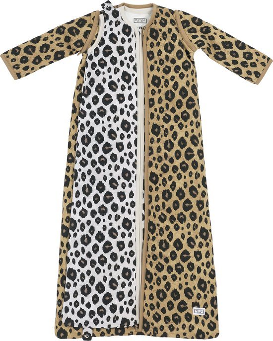 Meyco Baby Leopard baby slaapzak 4 seizoenen - multicolour