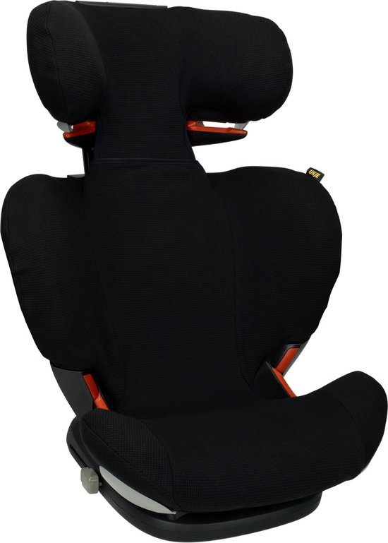 Maxi Cosi Rodifix Hoes - Autostoelhoes Rodifix Zomerhoes - Maxi-Cosi Rodifix Airprotect Hoes - Zacht katoen - Perfecte Pasvorm - Zwart wafel