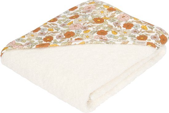 Little Dutch Badcape 100x100 cm Vintage Little Flowers