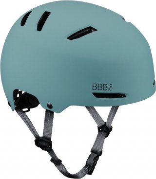 BBB Cycling Wave Kinderhelm Fiets - 3 tot 7 Jaar - Lichtgewicht - Verstelbaar - Wasbare Padding - Fietshelm Meisjes en Jongens - Fietshelm Kinderen - Mat Groen - Small: 51-55 CM - BHE-150