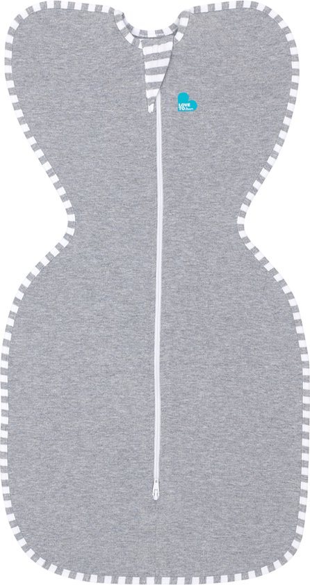 Love to Dream™ Babyslaapzak Swaddle Up™ - Inbakeren - Baby 3-6 maanden - 6-8.5 kg - All season - 1.0 TOG - Grijs