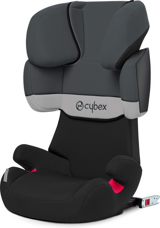 Cybex - Solution X-Fix - Autostoel groep 2,3 - Gray Rabbit - dark grey