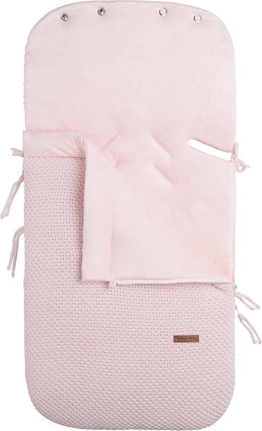 Baby's Only Voetenzak autostoel 0+ Flavor - Classic Roze - Geschikt voor drie- en vijfpuntsgordel