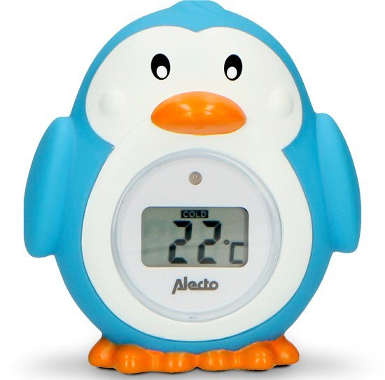 Alecto Baby BC-11 Thermometer pinguin - meting badwatertemperatuur