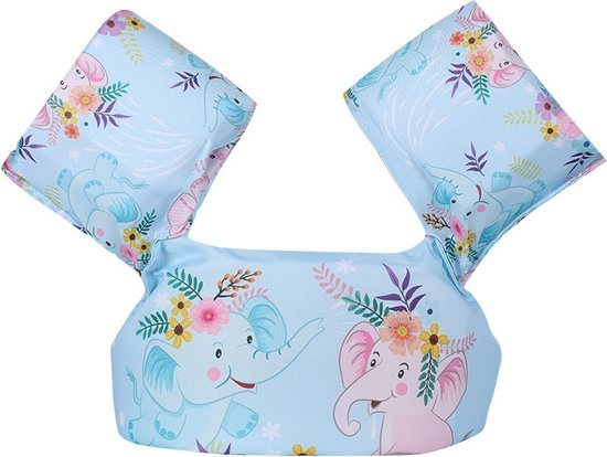 Puddle Jumper - Olifant - Puddle Jumper Zwemvest 2 tot 6 Jaar - Zwembandjes - Zwemvest Kind