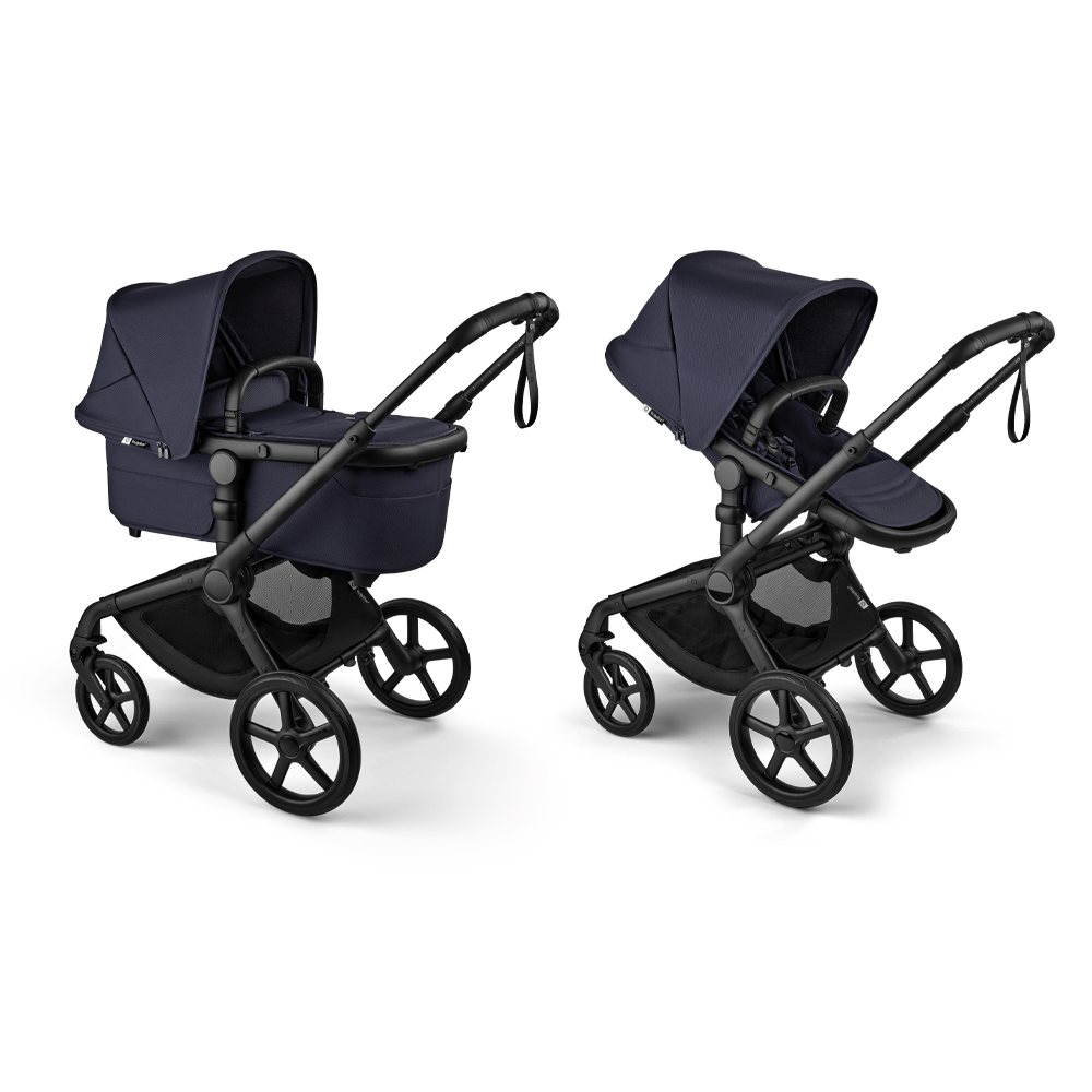 Bugaboo Fox 5 Renew Black - Deep Indigo