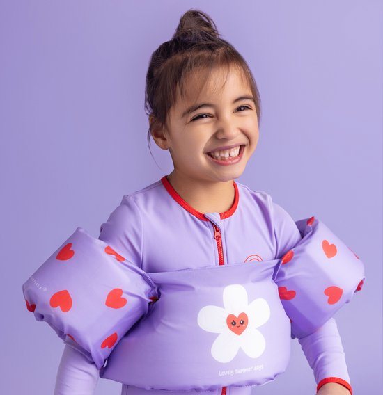 Puddle Jumper - Lila - Sweet Hearts - 2/6 Jaar