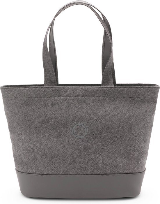 Bugaboo Luiertas, met geïsoleerde flessenhouder, verschoningsmatje en 3 sluitingen, Grey Melange