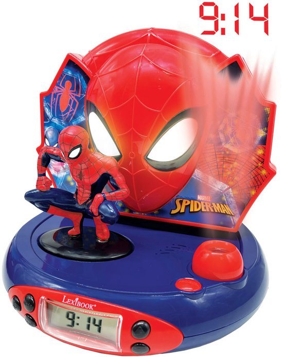 Lexibook Disney Spiderman - klokradio - Spiderman speelgoed - Disney speelgoed