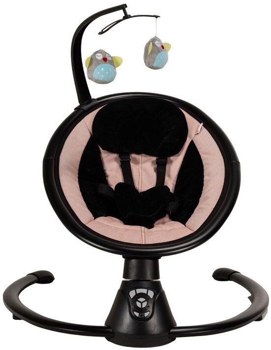 Qute Schommelstoel Q-Rocker Softpink