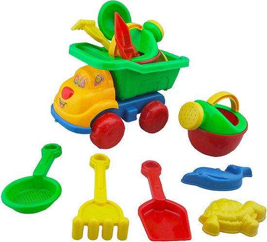 Strandkar zandbak speelgoed