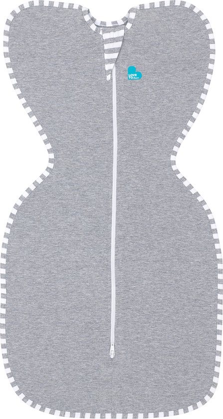 Love to Dream™ Babyslaapzak Swaddle Up™ - Inbakeren - Baby 0-2 maanden - XS - 2.2 - 3.8 kg - Grijs