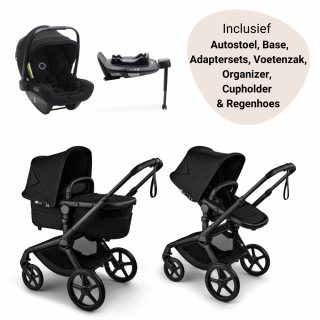 Kinderwagen Bugaboo Fox5 Renew Complete Black/Heritage Black