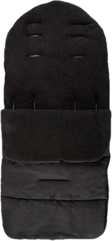 Voetenzak Kinderwagen - Voetenzak Buggy - Voetenzak Maxi Cosi - Voetenzak Universeel - Autostoel - Zwart