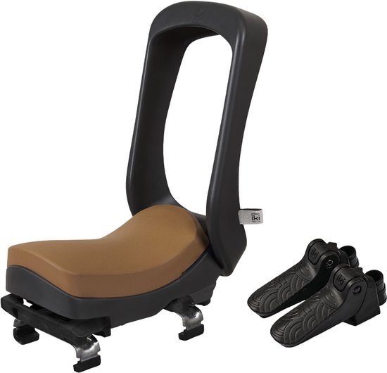 Urban Iki Junior fietszitje - Dragermontage - Bincho Black/ Kurumi Brown