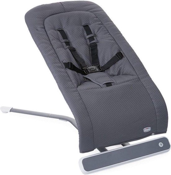 Chicco Relax Rhythm 'n' Sound - Wipstoel baby - Slaapmuziek - Opvouwbare wieg - Elektrische wipstoel - Grijs